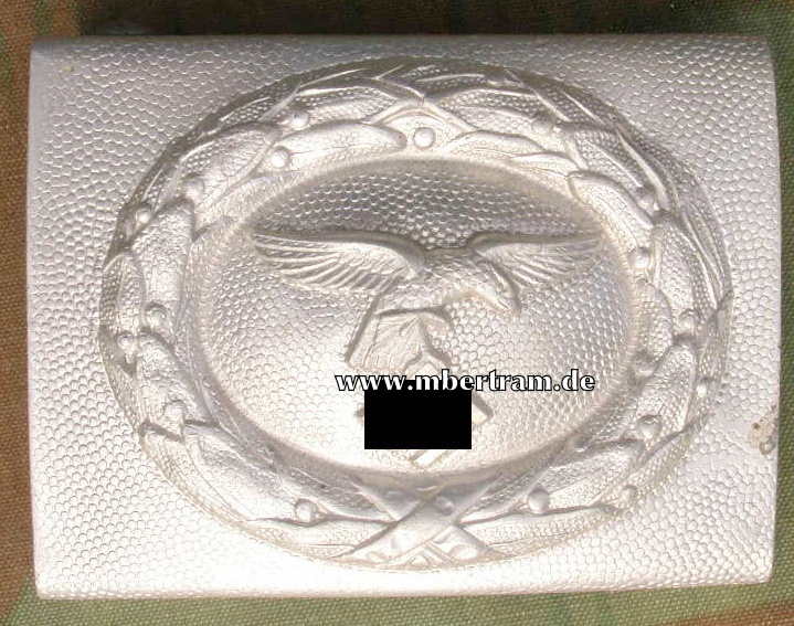 Replik: Luftwaffe Koppelschloss, Aluminium, Adler 1. Modell