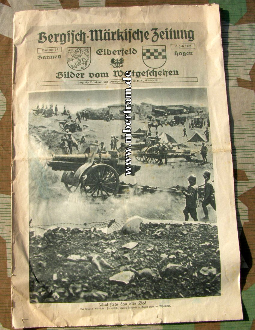 Bergisch- Märkische Zeitung, Nr. 29, Barmen, Elberfeld Hagen
