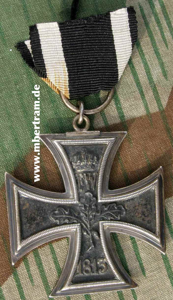 Eisernes Kreuz 1870 2. Klasse, getönter Eisenkern
