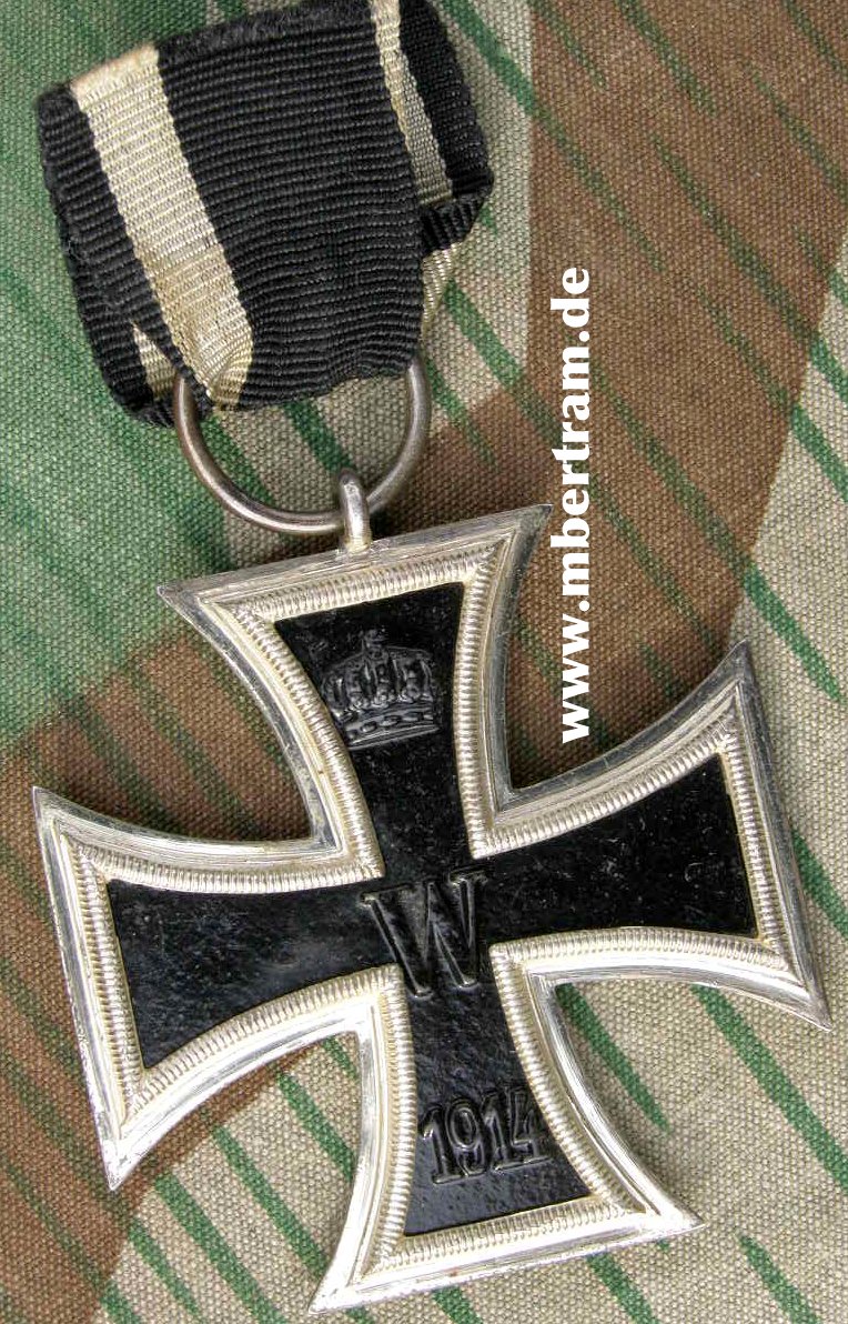 Eisernes Kreuz 2. Klasse 1914-1918 mit Band, ohne Hersteller