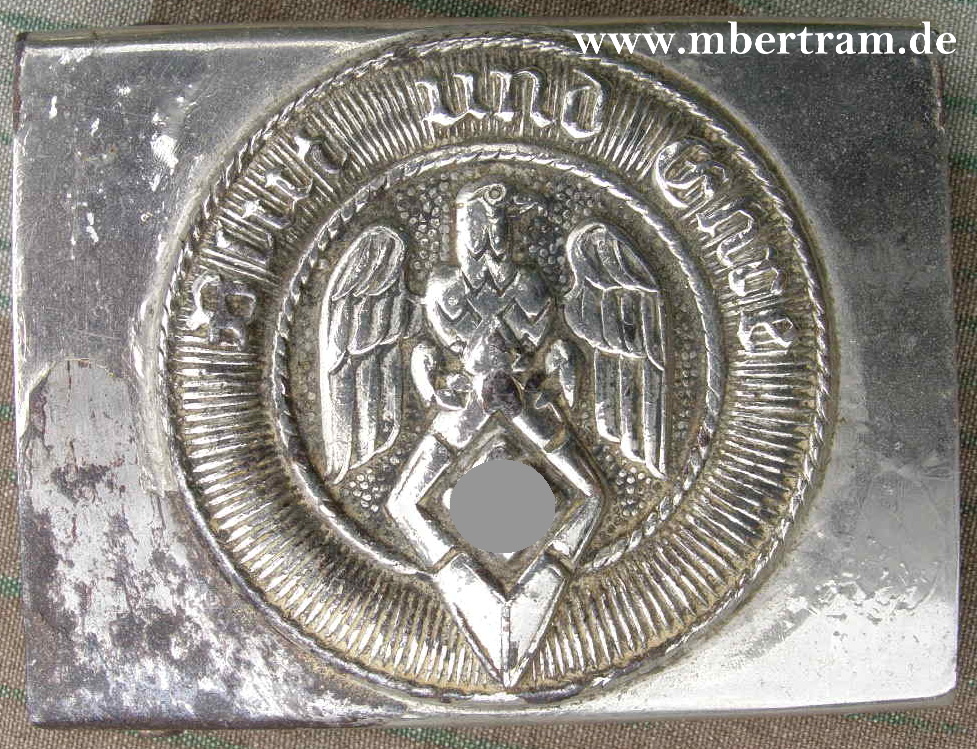 HITLERJUGEND KOPPELSCHLOSS DURCHGEPRÄGT, Hst.