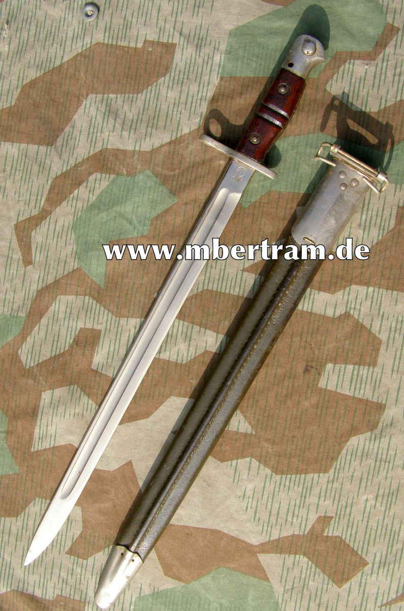 Langes altes Original US Enfield Remington Bajonett 1917