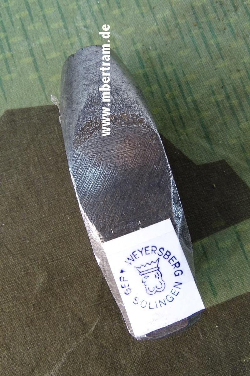 Hersteller Prägestempel der Blankwaffen Firma " Geb. Weyersberg Solngen"