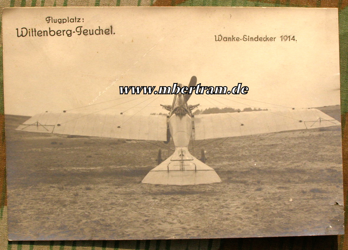 Flugplatz Willenberg- Teuchel, Wanke-Eindecker 1914