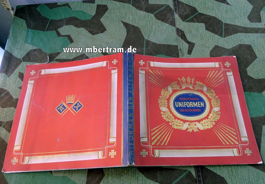 Sammelbilderalbum, Waldorf-Astoria: Uniformen der alten Armee, 1932