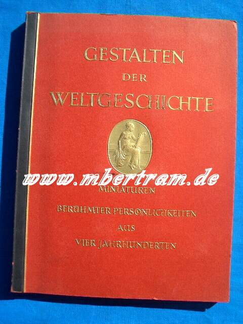 Cigaretten-Bilderdienst HH: Gestalten der Weltgeschichte 1936