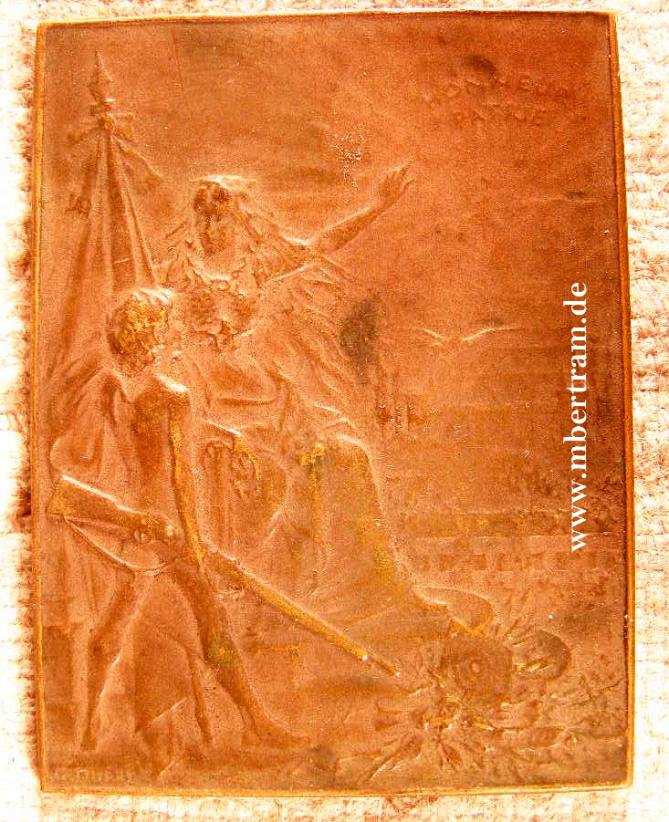Union des Societes de Tir, France, Honeur Patrie um 1914