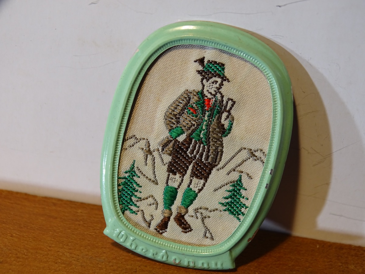 WHW Reichsstrassensammlung Nov.1938, "Oberdonau", Mann, Serie Trachten der Ostmark