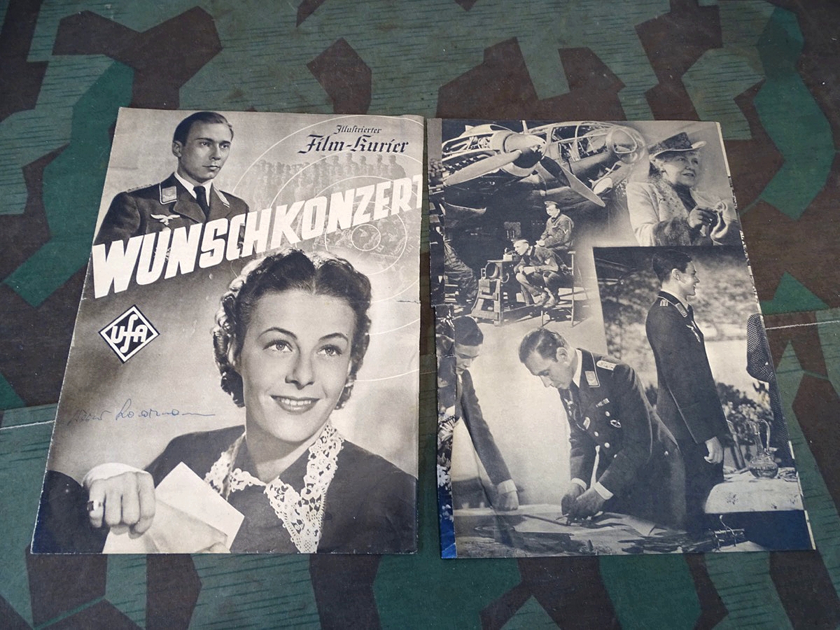 Film-Kurier, Kino Programmheft, Wunschkonzert, 1940