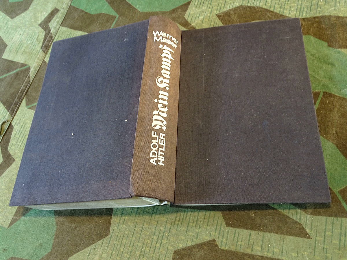 Werner Maser: Adolf Hitler, Mein Kampf : der Fahrplan eines Welteroberers, 1974, 454 Seiten