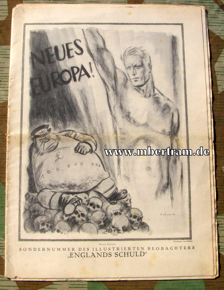 Illustrierter Beobachter, Sonderzeitung " Englands Schuld"