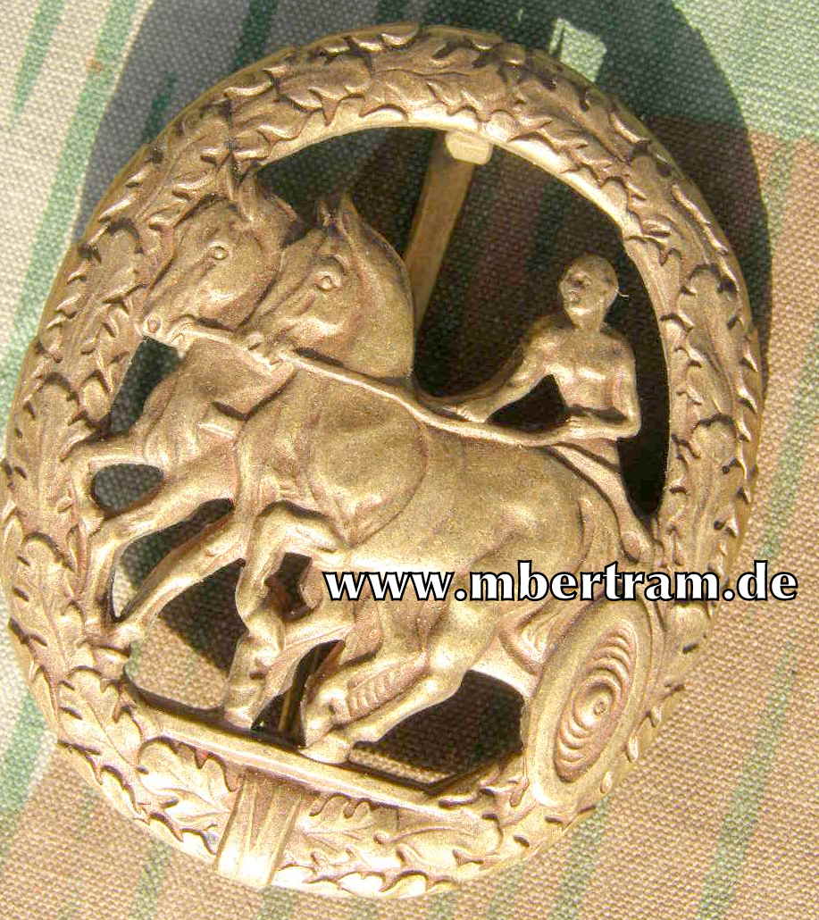 Deutsches Fahrabzeichen 1. Stufe in Bronze