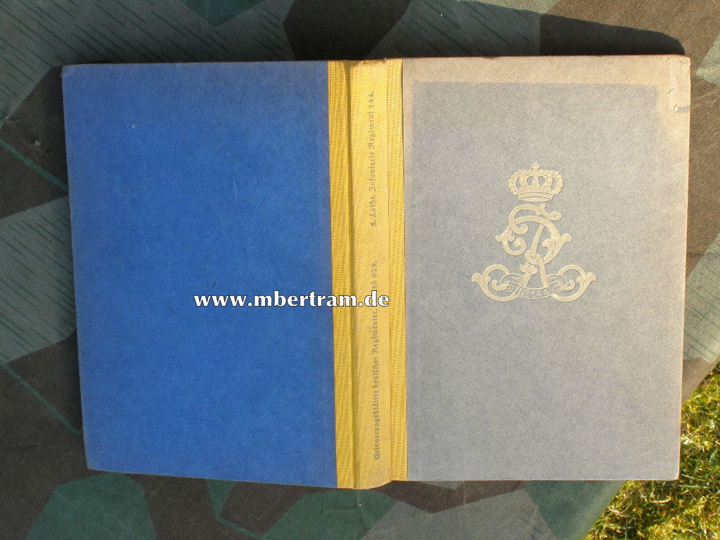 Das 5. Lothr. Inf. Rgt. Nr. 144 im Weltkriege 327 S., viele Abb.