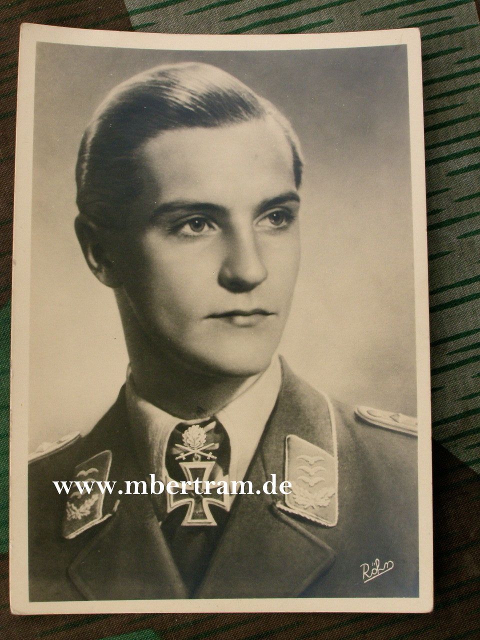 Luftwaffe Hauptmann Marseille, RK m. Schwertern u.Brillanten