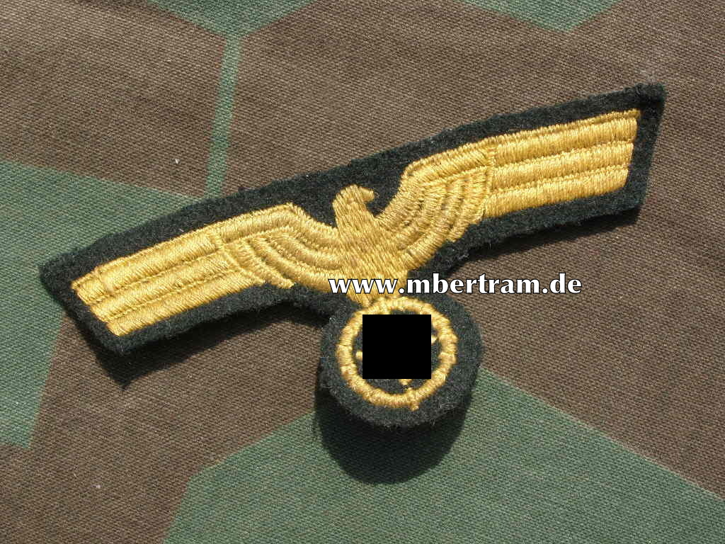 Kriegsmarine Brustadler Mannschaften f. feldgraue Uniform