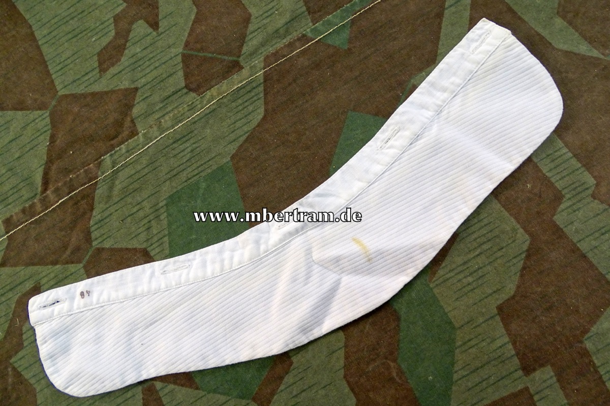 Kragen zu Krankenschwesterntracht, ggf. 40er Jahre. Ca. 36x8,5cm, Gr. 48