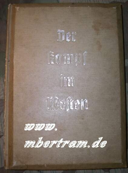Wedel/Hansen, Der Kampf im Westen," Raumbildalbum"