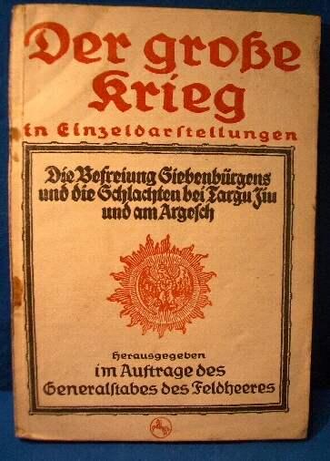 Die Berfreiung Siebenbürgens, Schlacht Targu Ziu, Argesch