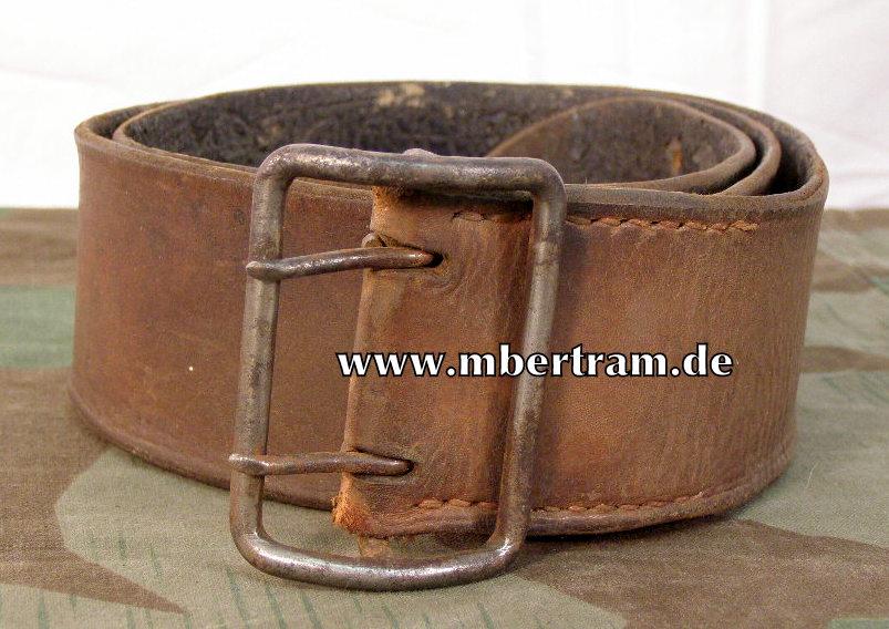 Zweidorn Koppel 1. WK, braun, ca. 105 cm, Mannschaften Kavallerie, Feldgraue Uniform