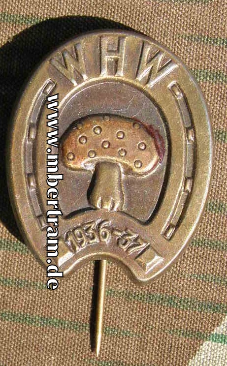 III. Reich WHW "GLücks Hufeisen 1936/37