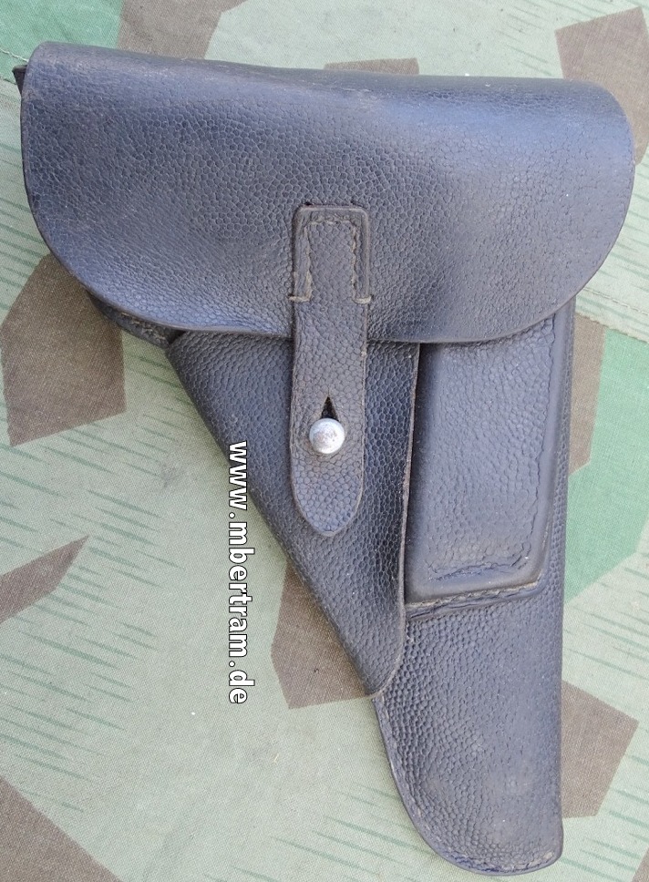 P 08 Pistolen Tasche, frühe Nachkriegsfertigung der DDR